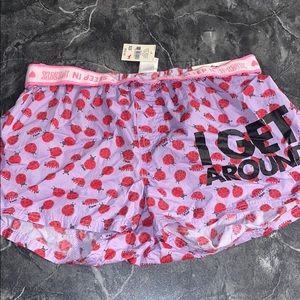 NWT Rare VS Pink boxers XS